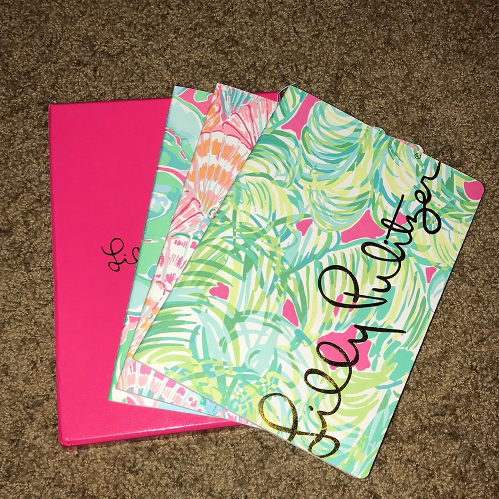 Lilly Pulitzer Journal Set (3) ✨✨✨